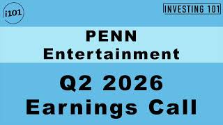 Full PENN Entertainment Q2 2026 Earnings Call | Interactive & Regional Casino Revenue Holds Update