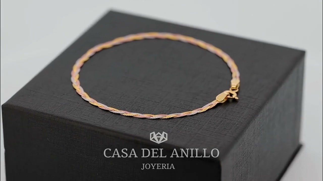 10MM ANCHA PULSERA Cadena De Fantasía Joyas Brazo 585 Oro Amarillo