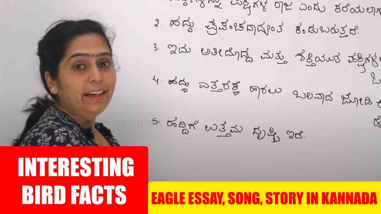 eagle essay in kannada