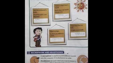 IGCSE ICT Class 2 - Parts of a computer (part 3)