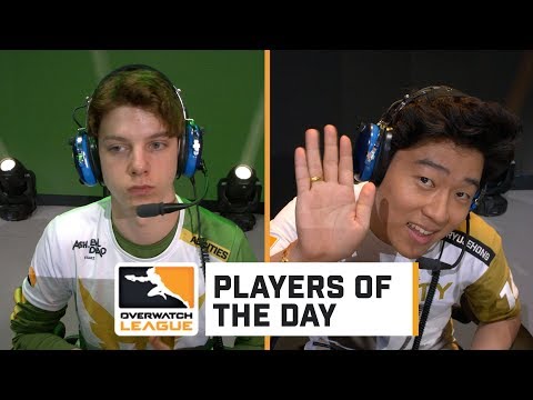 Agilities and Ryujehong - Players of the Day | Overwatch League