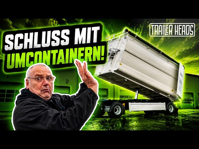 Abkippen ohne B&uuml;chsenballett: Der H&uuml;ffermann Kippanh&auml;nger im Einsatz. | TRAILER HEADS