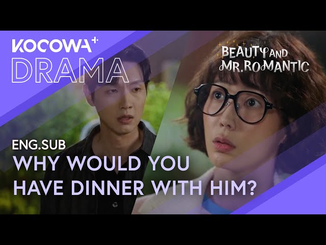 New Guy Is Interested In Her: Ji Hyunwoo Gets Jealous! 😳🔥 | Beauty and Mr. Romantic EP20 | KOCOWA+ class=
