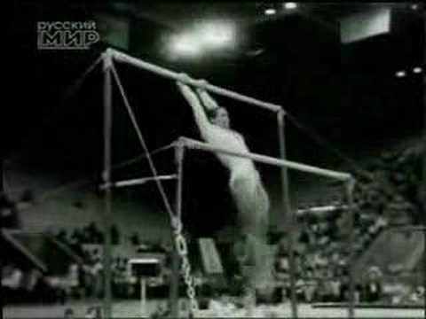 Soviet documentary about the great gymnast Ludmilla Tourischeva. Featuring training scenes and competition clips and some other soviet gymnasts as well. It's in Russian. Originally captured by zavulon.