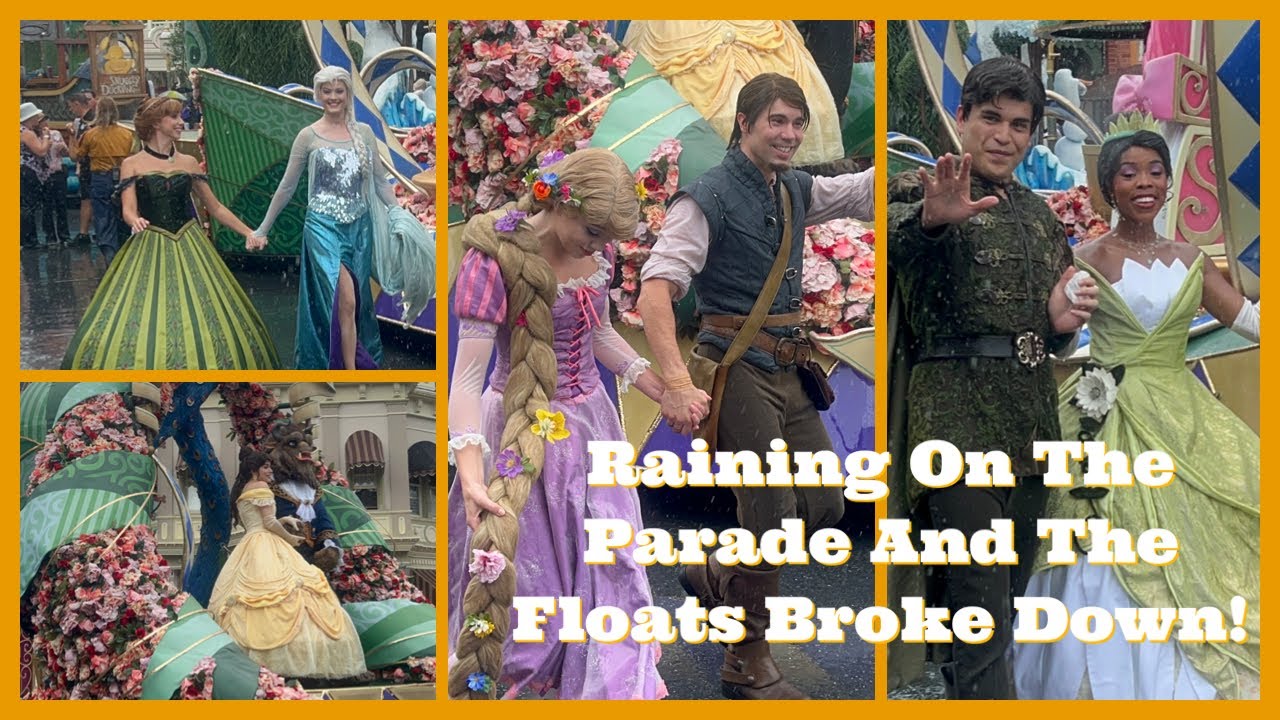 Festival Of Fantasy Parade Float Breaks Down Characters Had To Get Off Festival Of Fantasy Parade Float Breaks Down Characters Had To Get Off