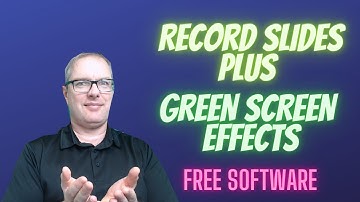 Screen Recording & Green Screen Effects Using Free Software OBS