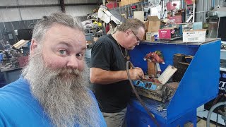 Pontiac Head Porting! We're Back at "Uncle" Bob McVay's shop! 6x Heads Pontiac 400