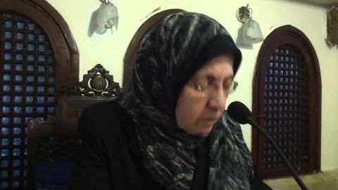 مع سورة الزلزلة  سوسن أيوب