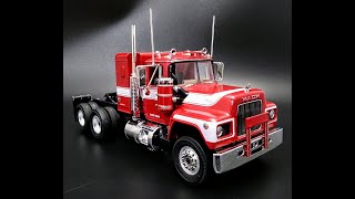 Mack R Conventional Semi Tractor Scale Model Kit How To Assemble Paint Detail Decal Weather Diesel