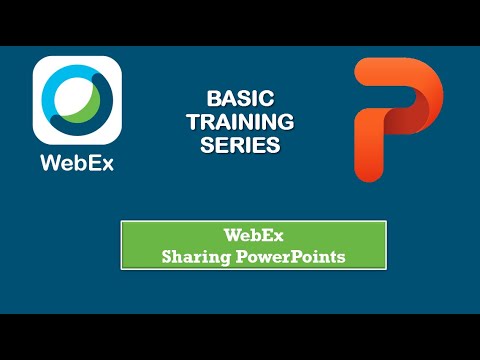 webex share powerpoint presentation