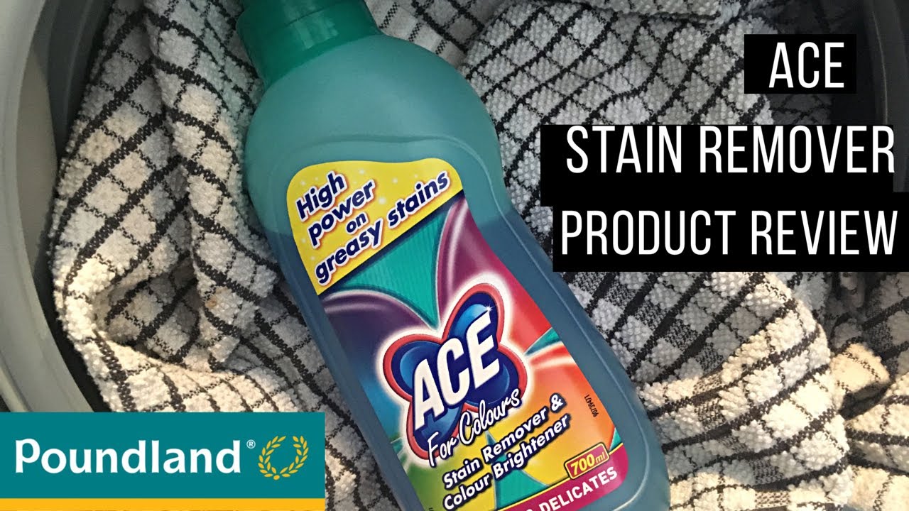 ACE LAUNDRY STAIN REMOVER POUNDLANDPRODUCT REVIEW 2019 TRIED AND TESTED YouTube