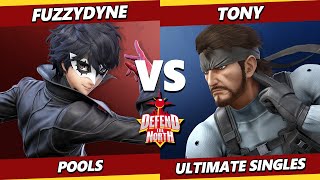 DTN 2023 - Fuzzydyne (Joker) Vs. Tony (Snake) Smash Ultimate - SSBU