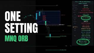 The Simple MNQ ORB Strategy Anyone Can Follow (Tradingview Stratergy)