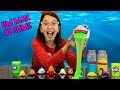 DESAFIO DO SLIME COM AQUABITZZ - MUITA DIVERSÃO | Luluca