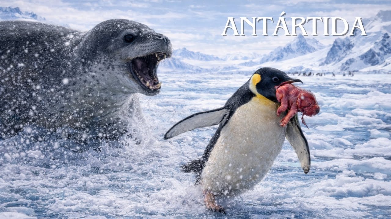 ANTÁRTIDA SALVAJE | El Dominio Helado de los Depredadores Más Feroz | Documental Animal