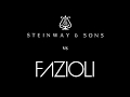 Steinway vs fazioli  piano sound comparison