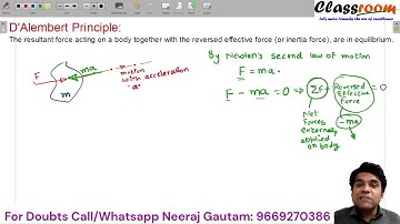 Inertia Force Analysis of I  C  Engine Part 1 D