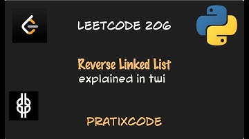 Reverse Linked List - Leetcode 206 - Python - Twi
