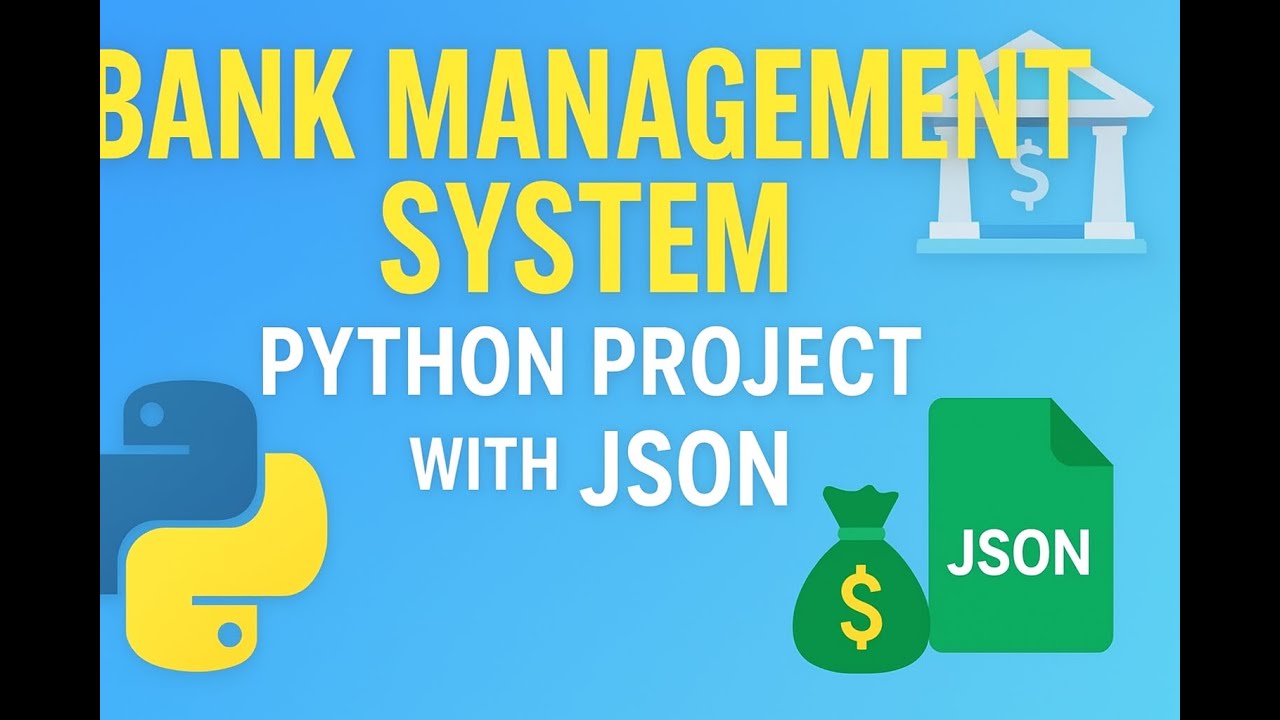 Bank Management System in Python | Full Project with JSON #ai #python # ...