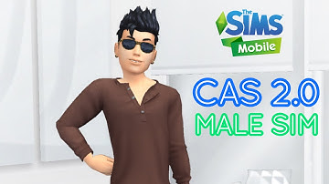 THE SIMS MOBILE • CREATE A SIM 2.0 • MALE SIM