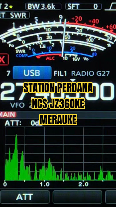 STATION PERDANA NCS JZ36OKE • MERAUKE #shorts #video #cbradio #11meter #radio #ssb #hfradio #27mhz