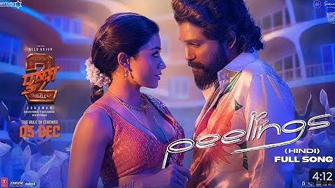 PEELINGS Song Full songs hindi Pushpa 2 The Rule Allu Arjun Rashmika M #newsong #pushpa #music