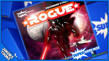December 2016 "ROGUE" Super Geek Box UNBOXING! | Juniors Toons #SuperGeekBox