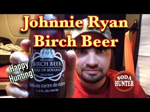 Soda Hunter Video Tasting: Johnnie Ryan Birch Beer - YouTube