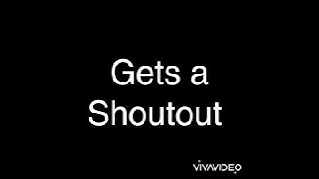 The first person to comment gets a shoutout next video