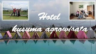 Kusuma Agrowisata Hotel Batu Malang Review || Tempat wisata yang nyaman buat liburan keluarga