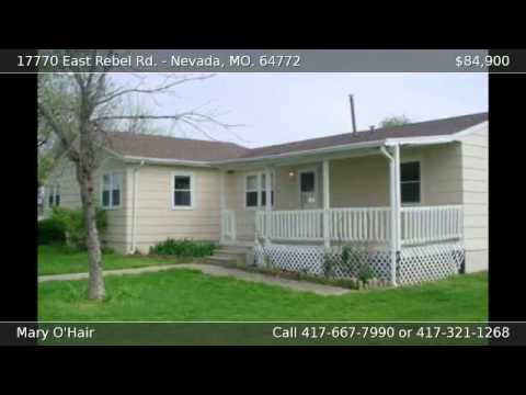 17770 East Rebel Rd., Nevada, MO home video tour