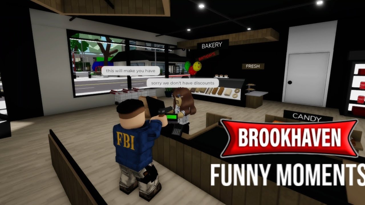 Brookhaven 🏡 RP - Funny Moments (Bacon's Dream)
