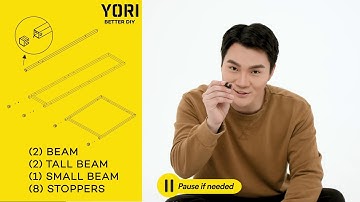 Assemble the Noji Desk Shelf in just 30 minutes