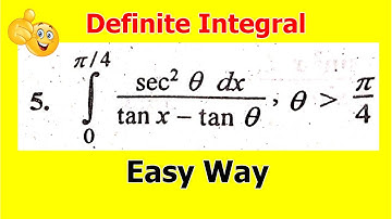 8.Definite integral | Calculus | Problem #5 | Exercise 5.2 Bsc math Calculus SMYousuf