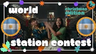 🇦🇷 Argentina | Emilia, Rusherking - 'De Enero a Diciembre' | World Station Contest 🎄