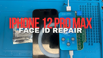 iPhone 12 Pro Max Face ID Repair Using V1SE & JCID Tag-on Flex | Non-Removal FPC Method!