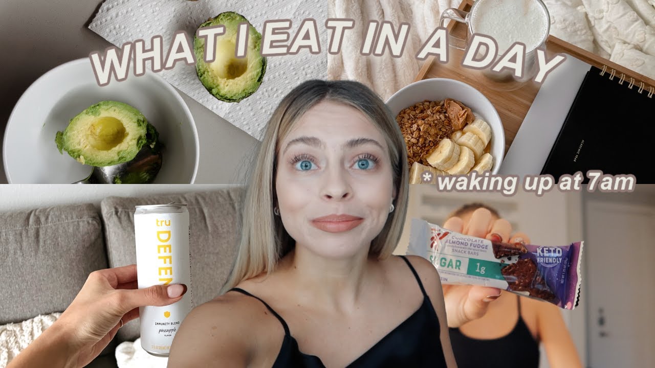 healthy + simple meals | what i eat in a day - YouTube