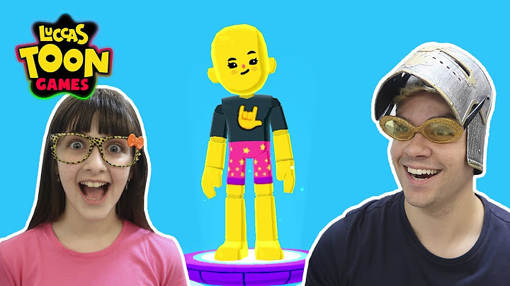 A GI ESCOLHEU AS ROUPAS DO BONECO DO LUCCAS NO PK XD
