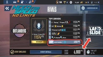 UGR - LANDSLIDE (10) | NFS No Limits Gameplay