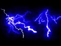 Intense blue thunderstorm flashing lightning 10 hours 4k  screensaver  wallpaper  background