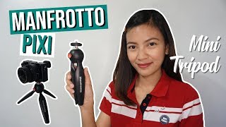 Best Vlogging Tripod Unboxing & Review 📷 - Manfrotto PIXI Mini Tripod