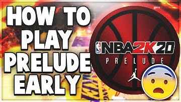 I GOT THE NBA 2K20 PRELUDE EARLY OMG!!! HOW TO DOWNLOAD THE NBA 2K20 PRELUDE EARLY?!