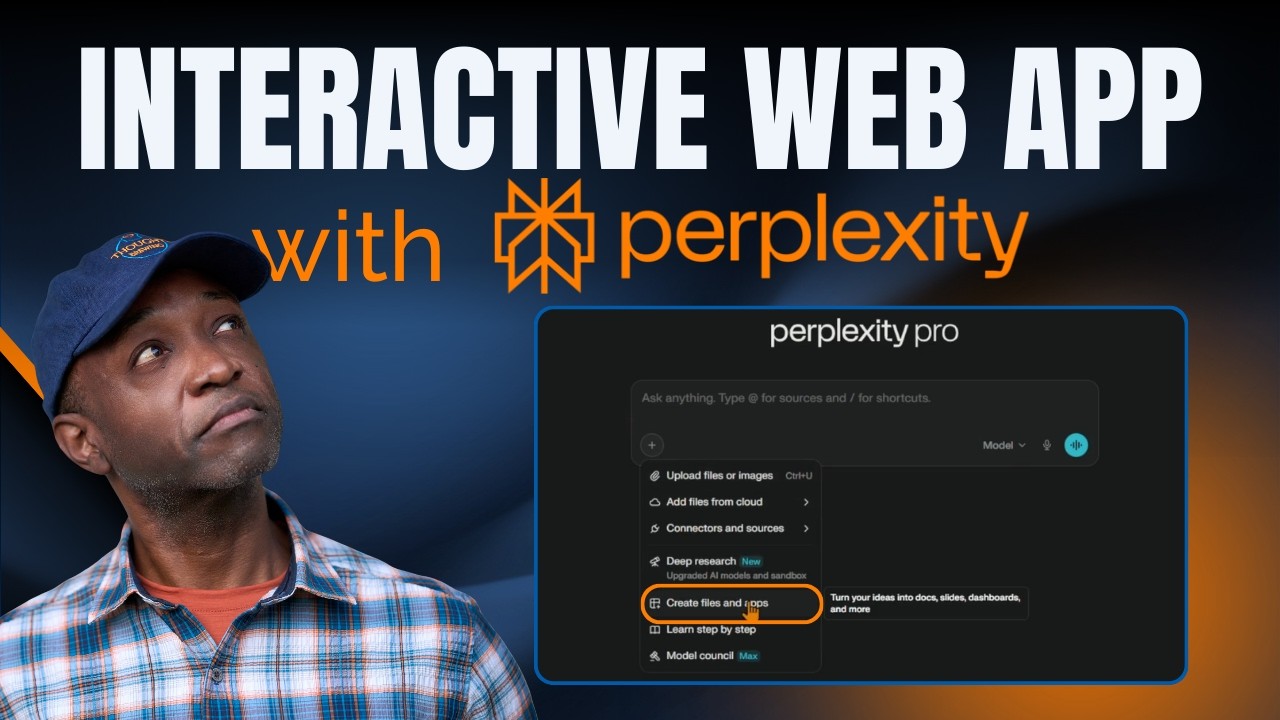 How to Create an Interactive Web App with Perplexity - YouTube