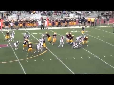 Bonneville High School Football Player Gets Helmet Twisted Backwards