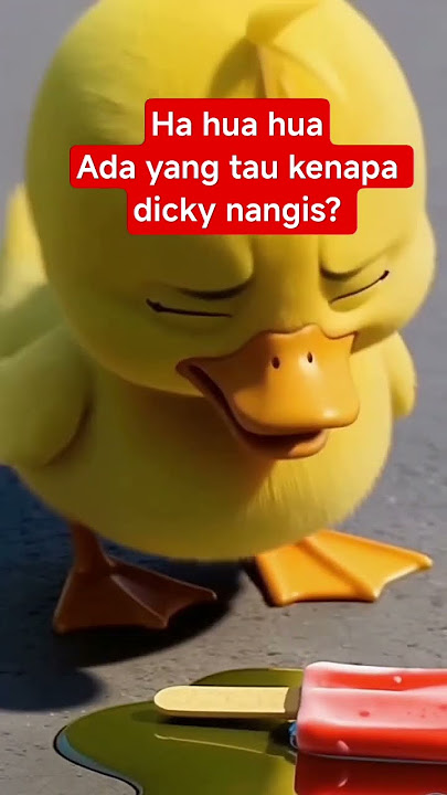 Ha hua huaAda yang tau kenapa dicky nangis?  #funny #duck #kopi #comedy #bebekhibrida
