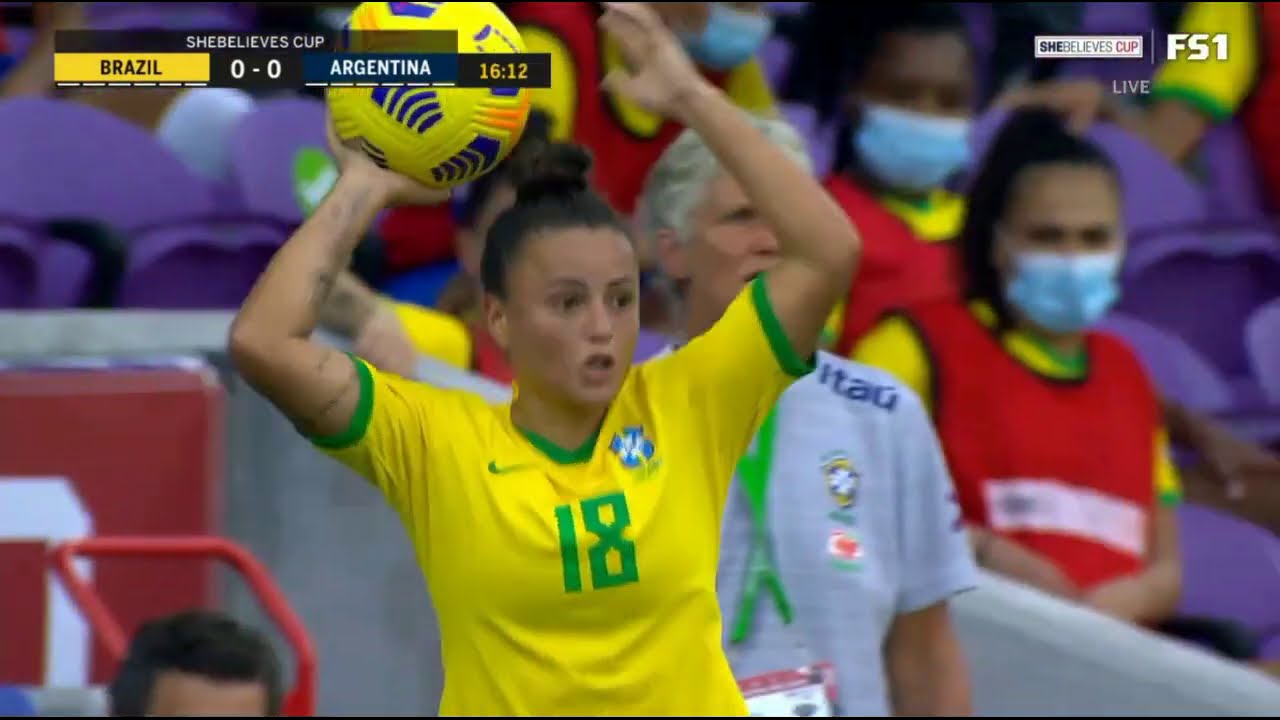 Brazil vs Argentina She Believes Cup YouTube