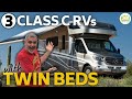 3 Small Class C RVs with Twin Beds and Our Favorite Pick