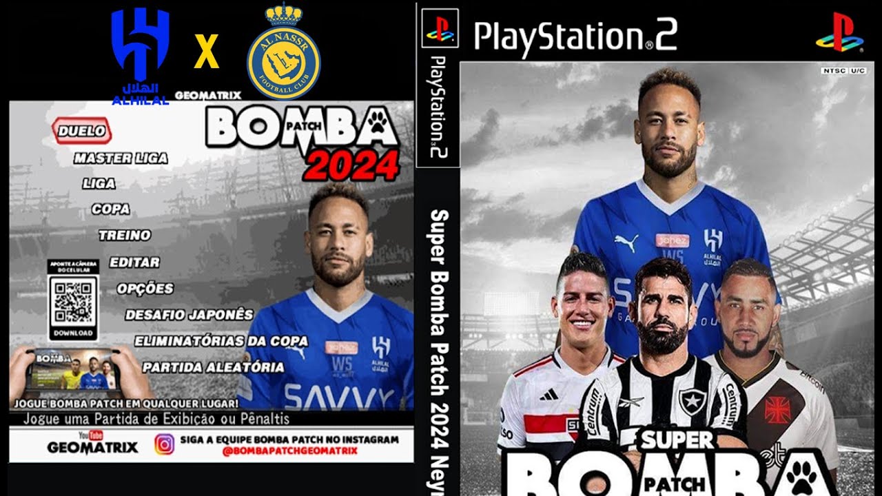 Como Baixar Super Bomba Patch 2024 Download e Como jogar no PS 2 e