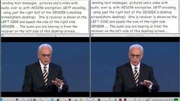 send LIVE text messages, pictures & video with audio, over ip, with AES256 encryption, SRTP encoding