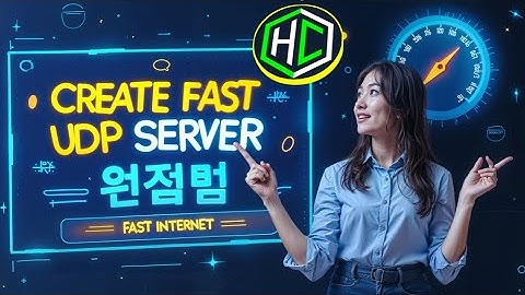 Create UDP Server Account for HTTP Custom VPN | Fast Internet Speed Boost!